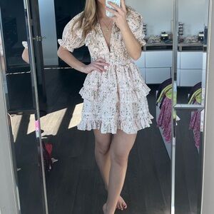 Hausen Floral Ruffle Dress